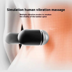 Lumbar Support Pillow with Heating & Massage