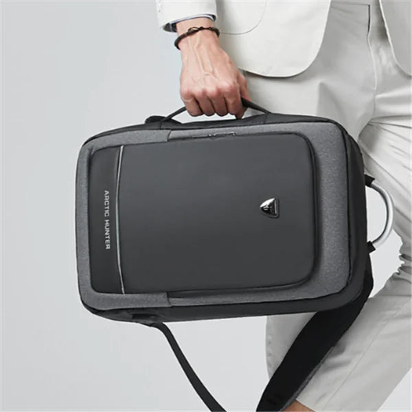 Business Laptop Backpack - Waterproof Oxford Fabric