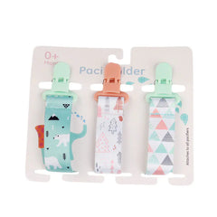 Cartoon Pattern Baby Pacifier Teether Pack of Three