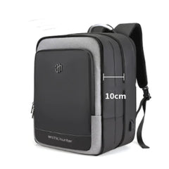 Business Laptop Backpack - Waterproof Oxford Fabric