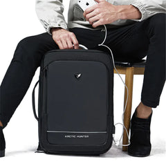 Business Laptop Backpack - Waterproof Oxford Fabric