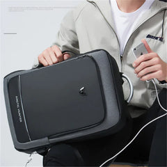 Business Laptop Backpack - Waterproof Oxford Fabric