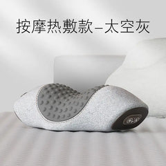 Neck Support Pillow with Massage and Heat Therapy