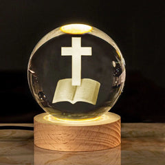 Luminous Crystal Office Display